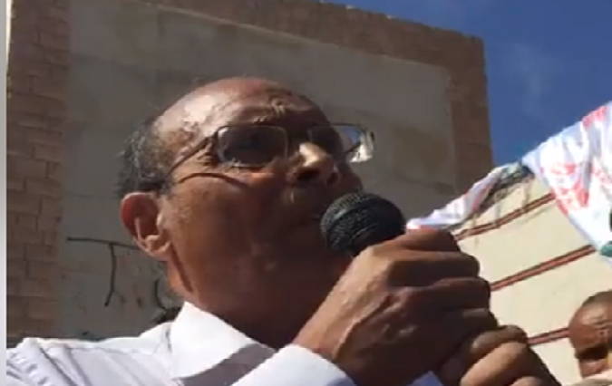 A Tataouine, Moncef Marzouki lance la campagne « Nous ne céderons pas »