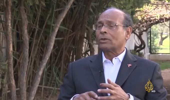 Moncef Marzouki annonce sa candidature pour la présidentielle de 2019
