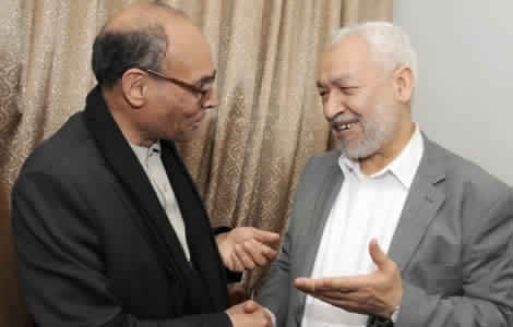 Marzouki-Ghannouchi : après le fiel, le miel