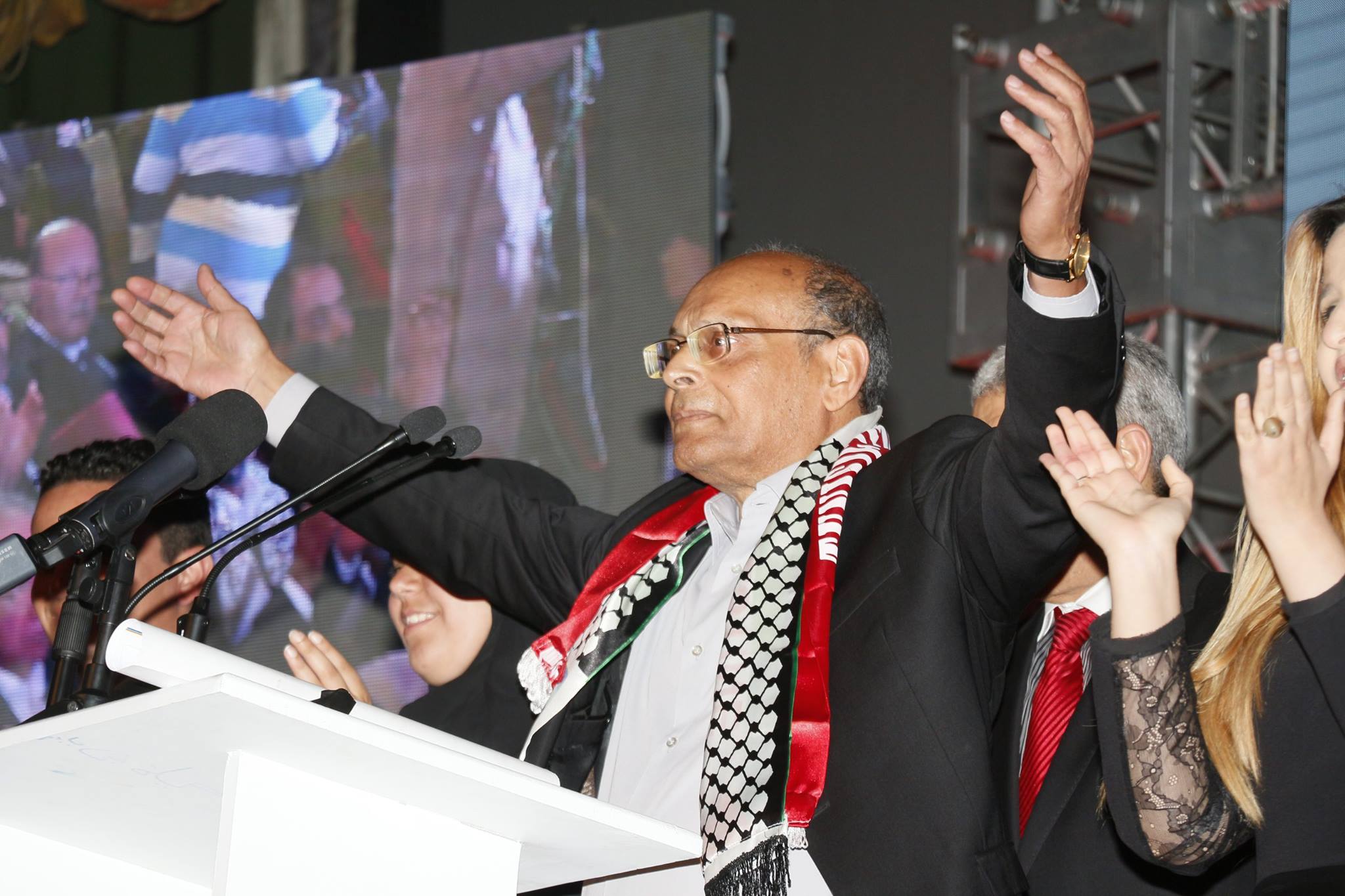 Moncef Marzouki a juré de faire tomber le projet de réconciliation économique