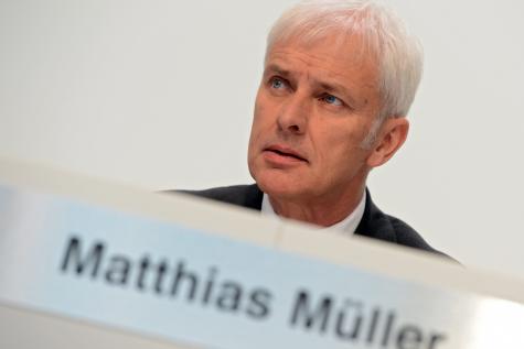Matthias Müller, nouveau patron de Volkswagen