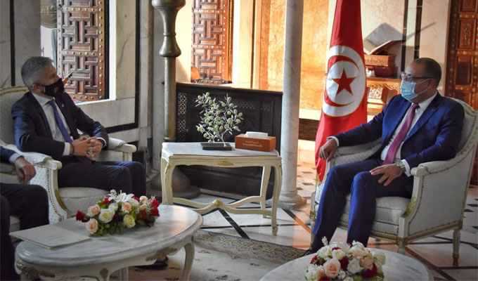 Le ministre de l’Intérieur espagnol reçu par Hichem Mechichi