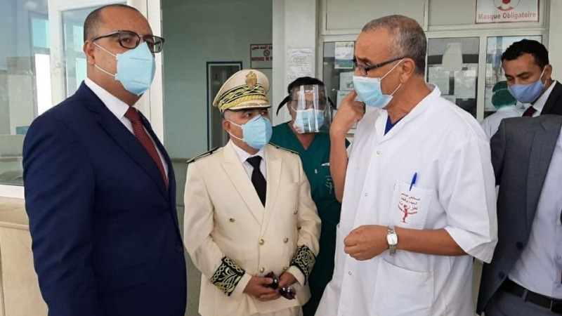 Visite inopinée de Mechichi à l'hôpital Habib Bouguatfa de Bizerte