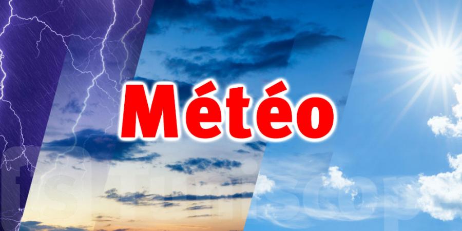 Tunisie: météo pour vendredi 26 septembre 2025