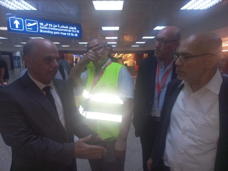 Le ministre du Transport : aucune défaillance n’est tolérée au niveau de la sécurité et de la qualité des services à Tunis- Carthage