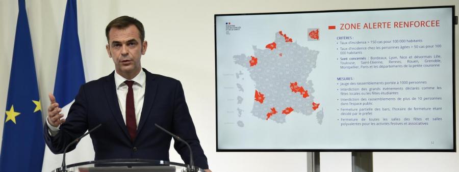 Coronavirus : le gouvernement français annonce de nouvelles restrictions