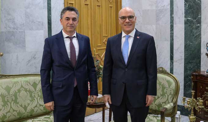 Le ministre des Affaires étrangères reçoit le président de l’ATUGE