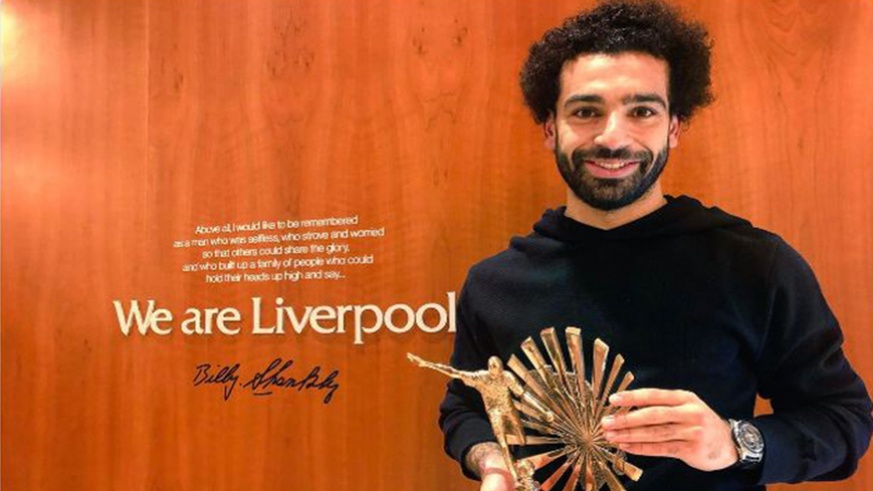 L'Egyptien Mohamed Salah joueur africain de l’année
