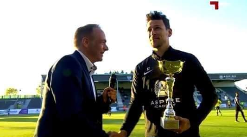 Msakni meilleur joueur à Kas Eupen….grâce aux fans tunisiens