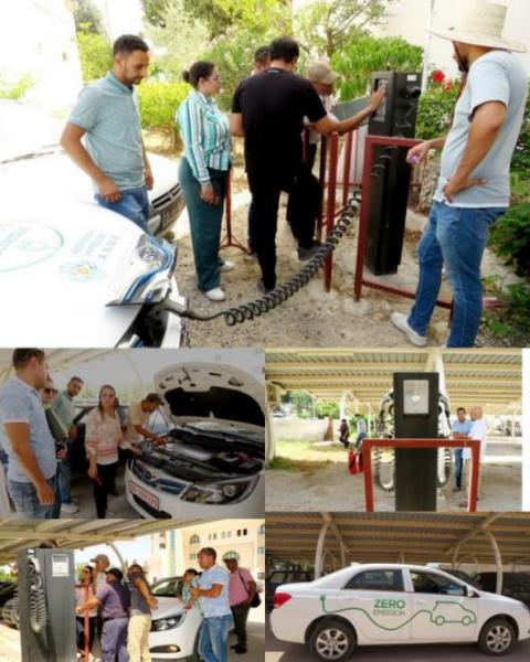 Nabeul : mise en place de 6 bornes de recharge pour véhicules électriques