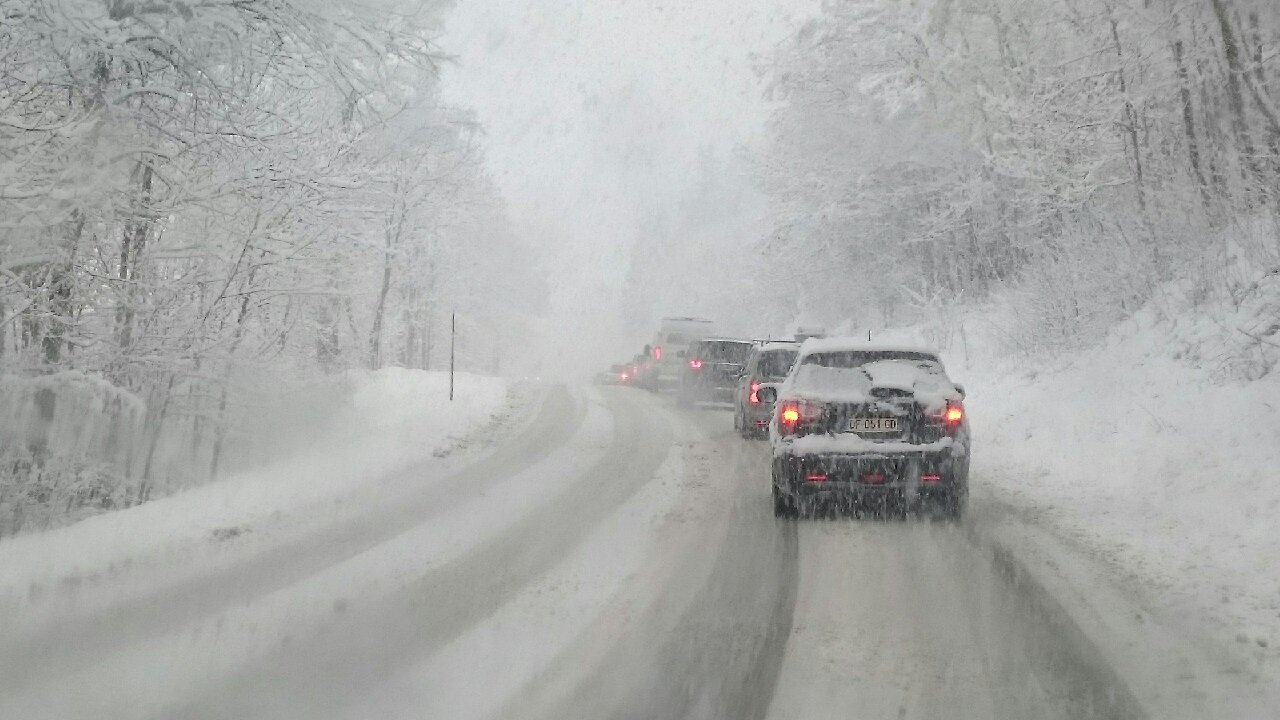 Vague de froid, neige sur les hauteurs de Jendouba