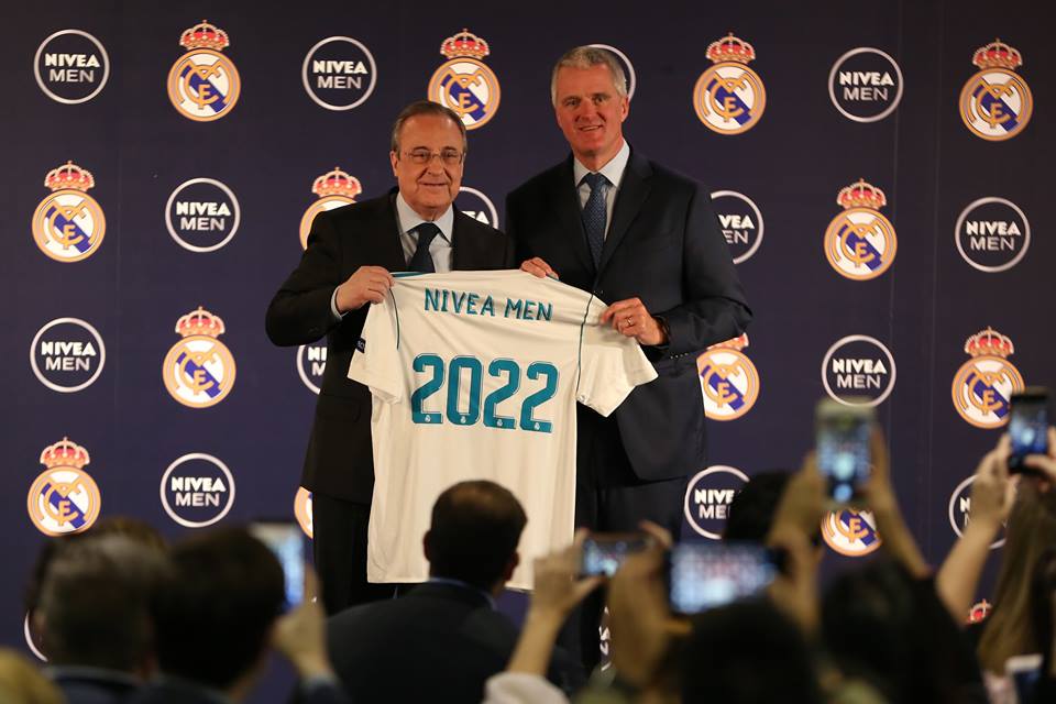 Real Madrid et NIVEA MEN prolongent leur partenariat