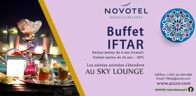 Au Novotel Tunis, la rupture du jeûne pour tous les goûts et tous les âges