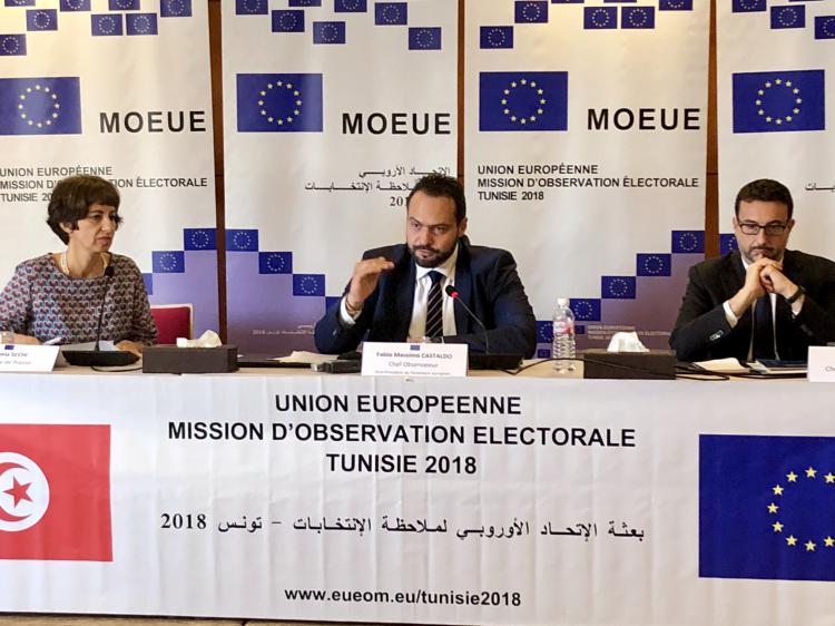 La Mission d’observation électorale de l’UE présente son rapport final à Tunis