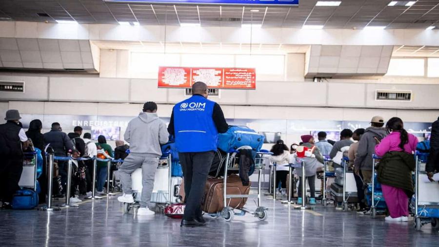  OIM Tunisie : rapatriement volontaire de 309 migrants guinéens et ivoiriens