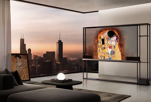 Le premier téléviseur OLED transparent sans fil de LG figure sur la liste des meilleures inventions de 2024 de TIME