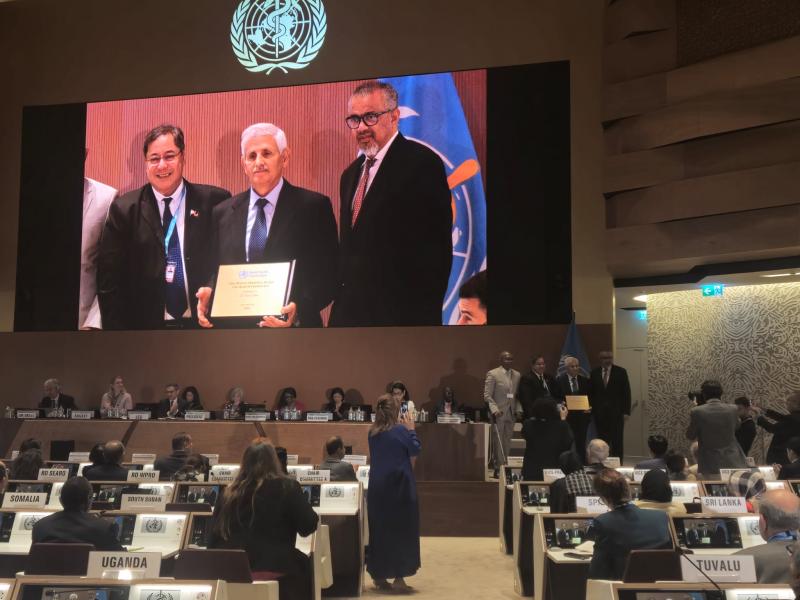 OMS : Dr Majed Zemni remporte le Prix Nelson Mandela pour la promotion de la santé pour l’année 2025