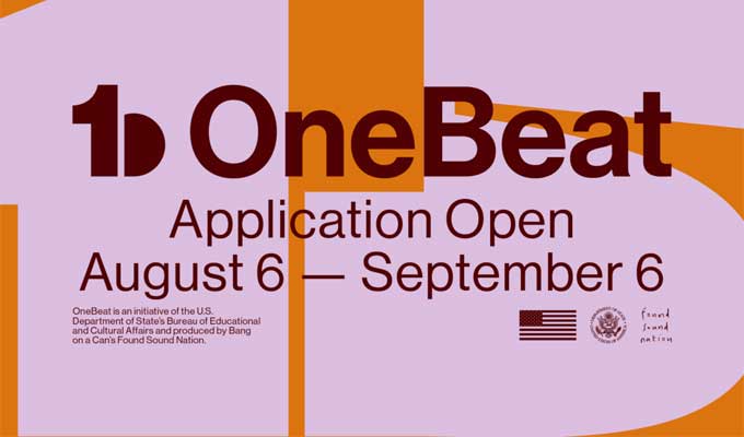 Appel à candidatures pour le programme musical OneBeat 2025