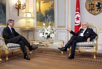 Le Représentant spécial de l'ONU en LIbye reçu à Carthage