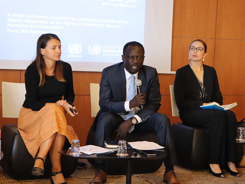 Le Rapporteur spécial de l’ONU: "Certains Tunisiens ont peur d’un retour vers le passé" 