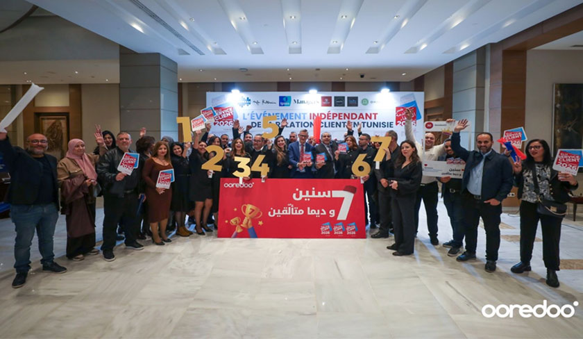 Ooredoo élue Service Client de l’année 2026 pour la septième fois consécutive