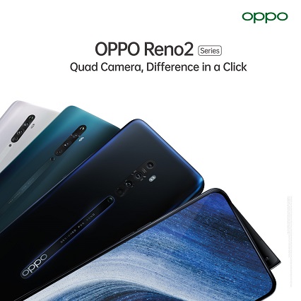 La série OPPO Reno2 redéfinit la créativité
