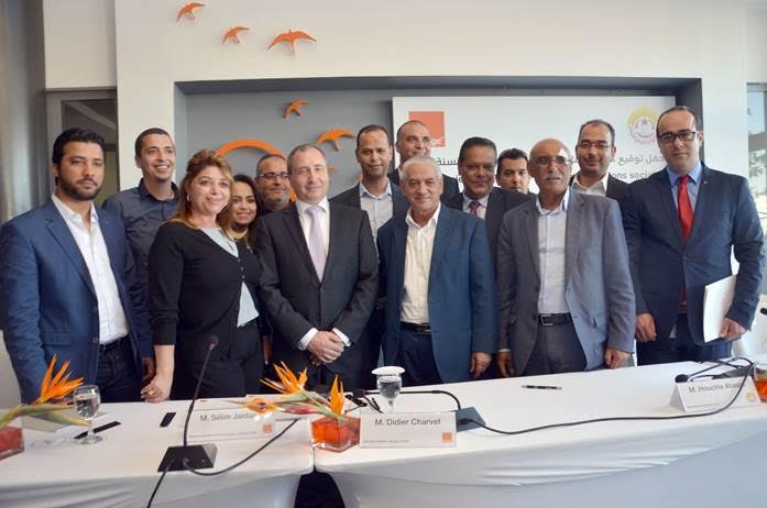 Orange Tunisie et le Syndicat de Base scellent un accord salarial pour l’année 2016