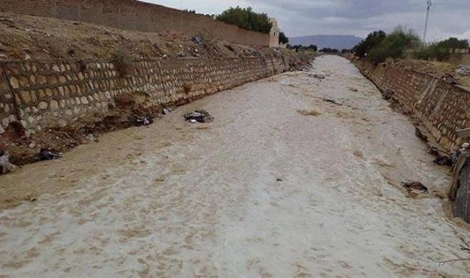 Le Kef : Interruption de la circulation entre Sers et El Krib au niveau de l'oued Tessa