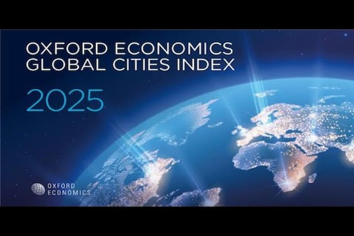 Selon Global Cities Index 2025 d’Oxford Economics, Tunis se classe 529ème des 1000 villes du monde