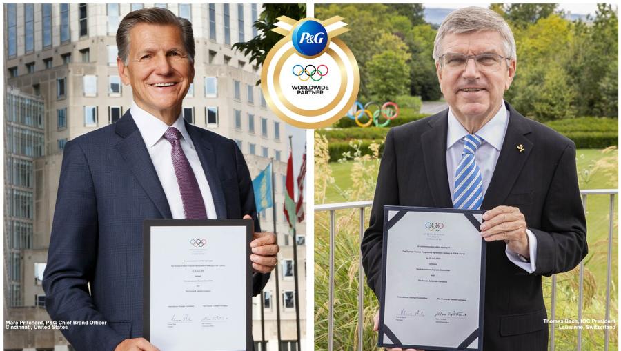 Procter & Gamble et le CIO annoncent une extension de leur partenariat olympique mondial jusqu'en 2028