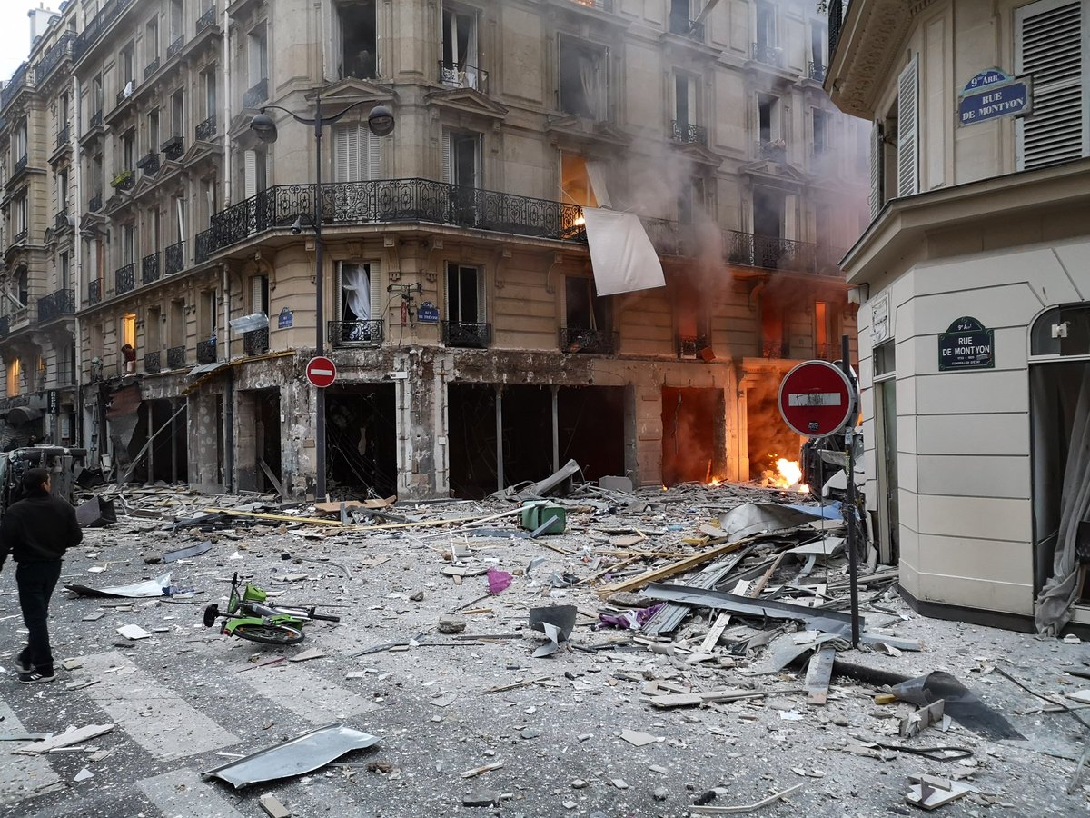 Forte explosion à Paris, de nombreux blessés