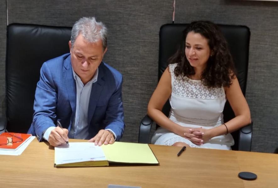 Signature d’une convention de partenariat CCI Tuniso-Française et Tunisian Startups