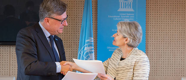 Partenariat stratégique entre l’UNESCO et le programme des Volontaires des Nations Unies
