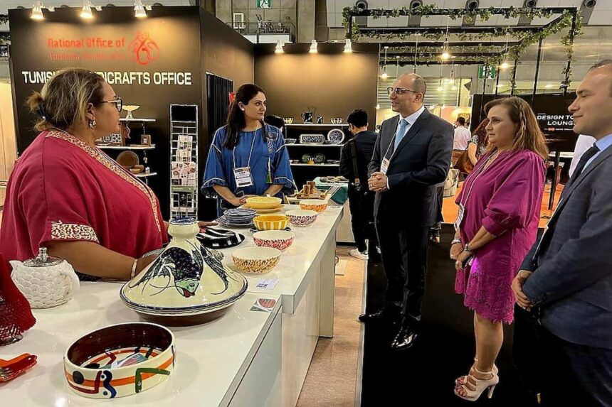 Artisanat : Inauguration du pavillon tunisien au Salon “Design Tokyo” au Japon