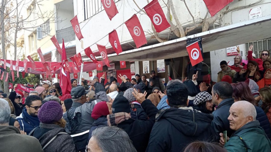 Tunisie: Des partisans du PDL arrêtés et d'autres empêchés de manifester
