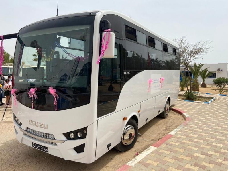 Cérémonie d’inauguration du « Projet d’Acquisition d’un Minibus pour le Transport de l’Orphelinat à Mahres »
