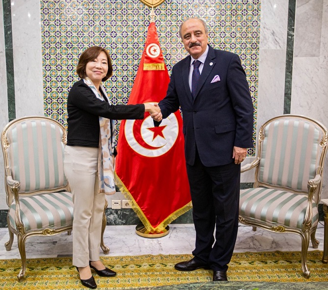 Visite officielle en Tunisie de la vice-présidente exécutive sénior de la JICA