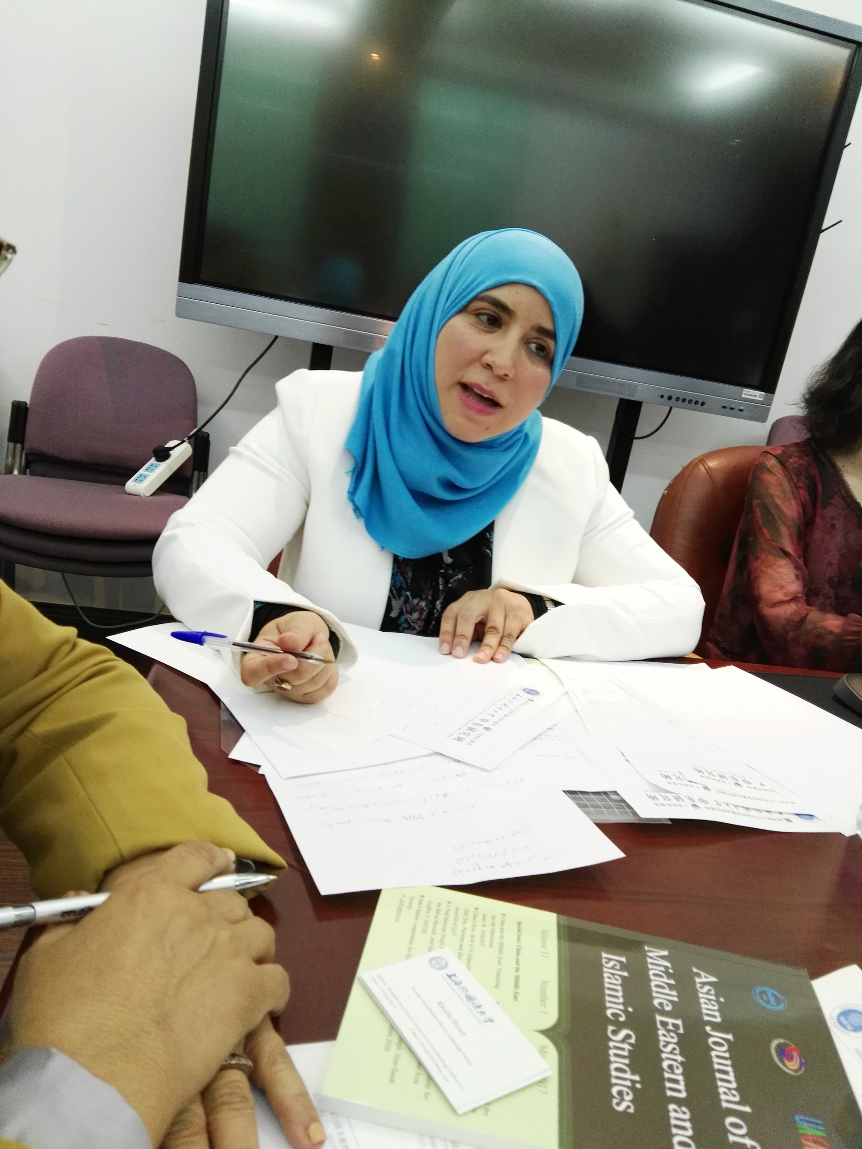 Une jeune tunisienne à l’Université de Shanghai