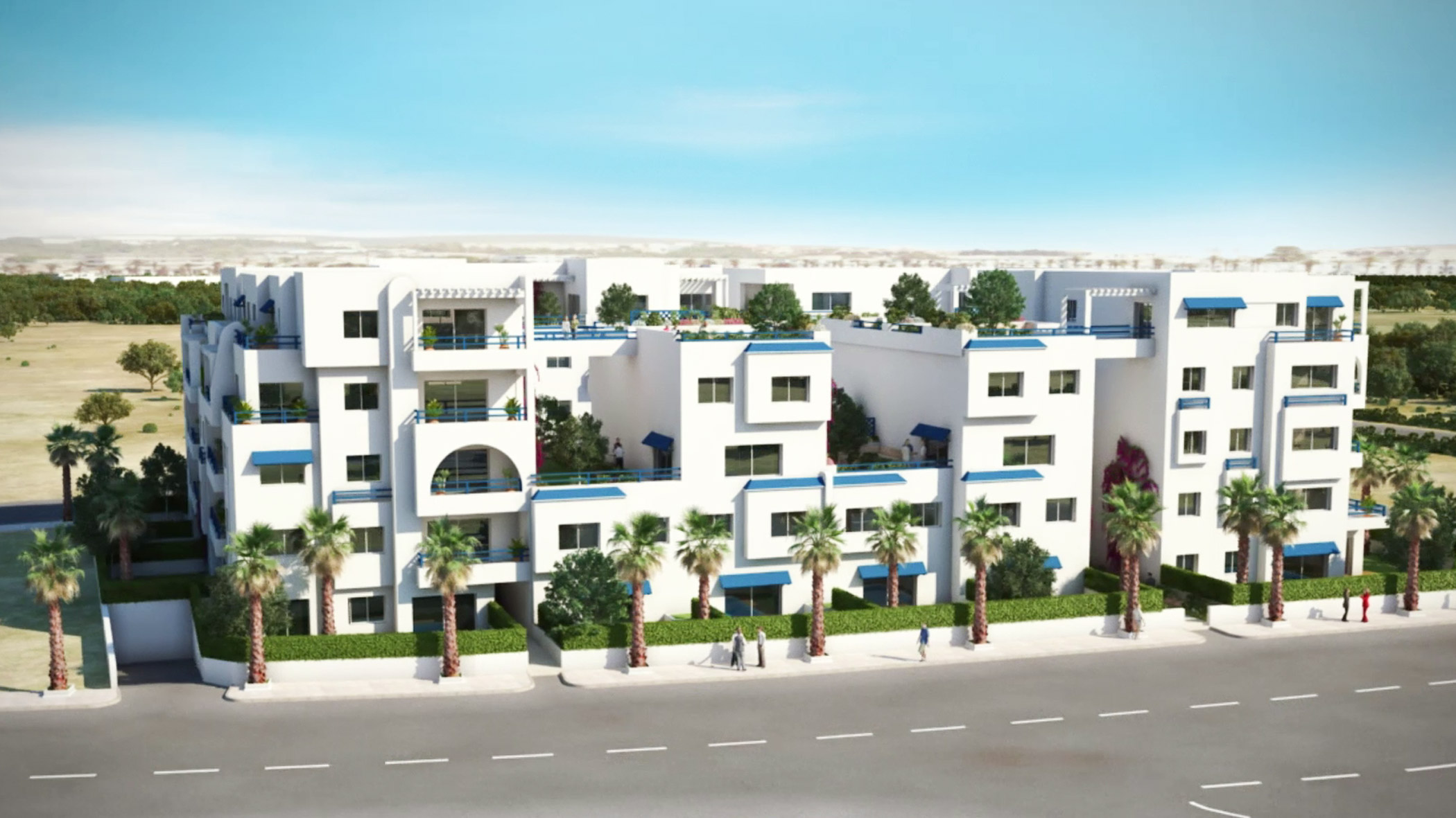  Les Terrasses de Hergla, un nouveau projet immobilier en parfaite harmonie avec le village ancestral