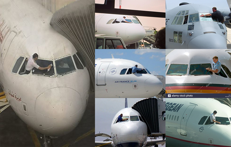 Le pilote de Tunisair nettoyant le pare-brise de l'avion: Une tempête dans un verre d’eau !