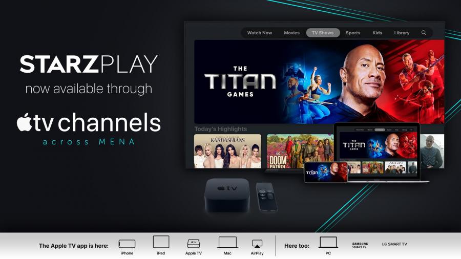 STARZPLAY est maintenant disponible via les chaînes Apple TV dans toute la région MENA