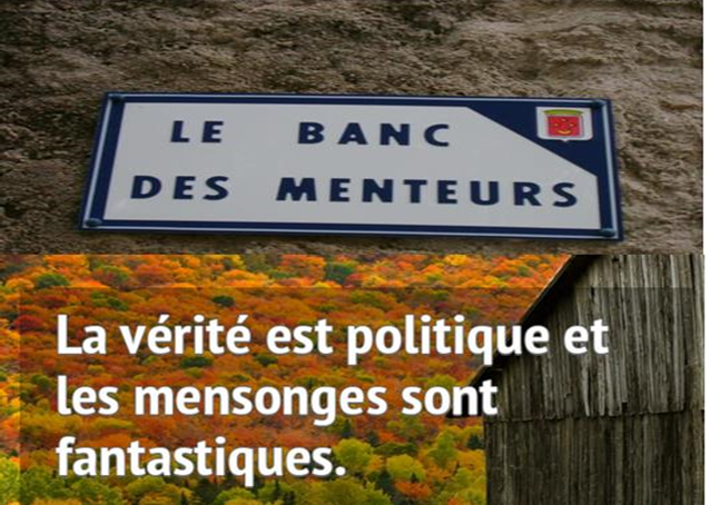 Le poisson d’avril, plat quotidien des politiques