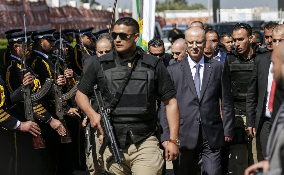 Le premier ministre palestinien échappe à un attentat à Gaza