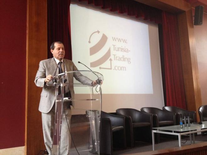 Présentation de la plateforme "Tunisia Trading" à la CPCCAF