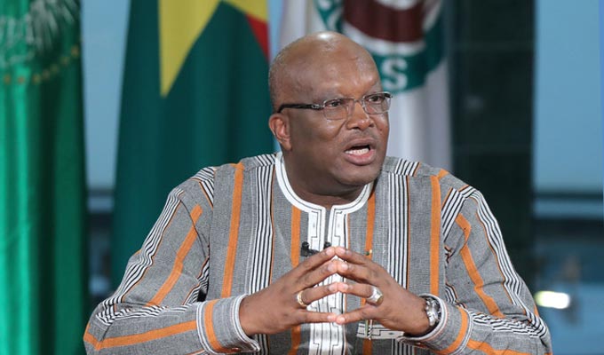 Le président du Burkina Faso arrêté par l’armée