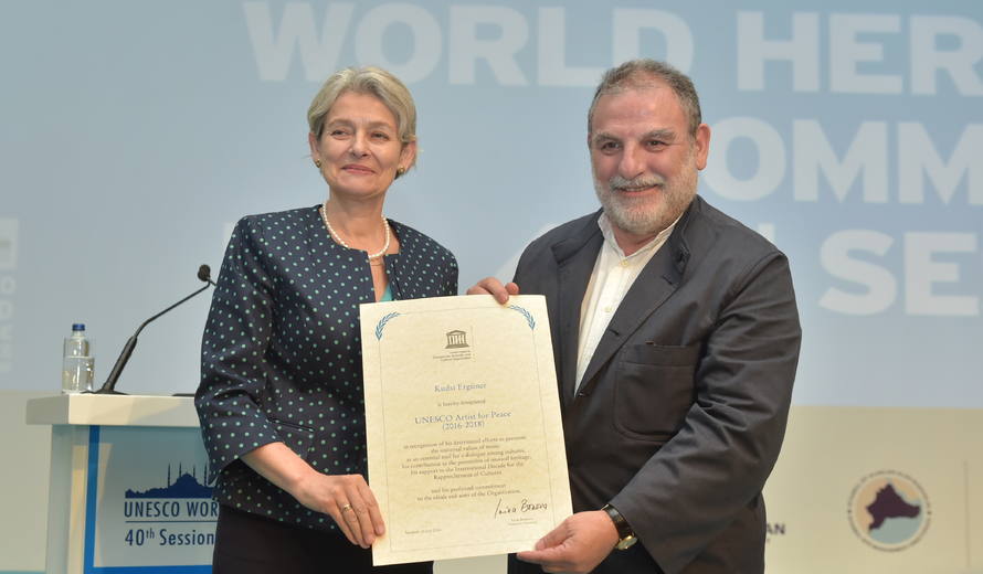 Le musicien turc Kudsi Ergüner nommé Artiste de l’UNESCO pour la paix