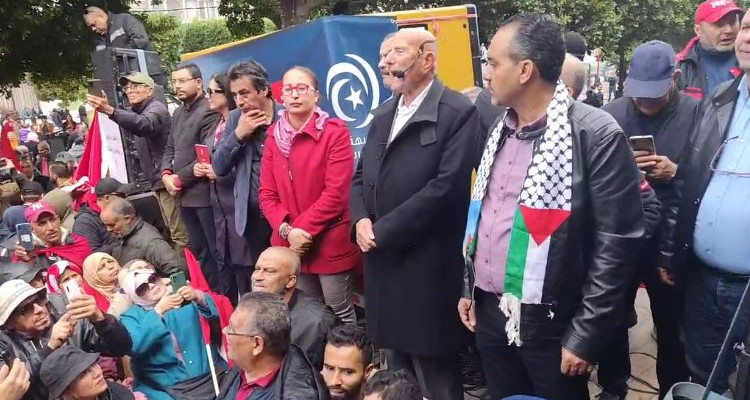 Tunis: Marche de protestation du Front de Salut national sous haute sécurité