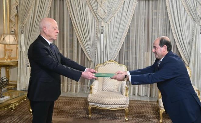  Le président de la République reçoit les lettres de créance de quatre nouveaux ambassadeurs