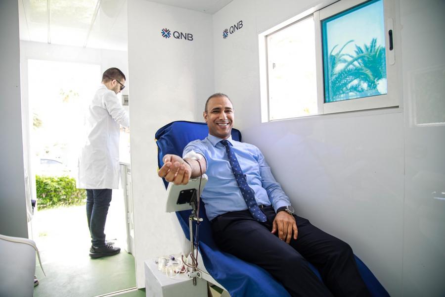 QNB organise une campagne de don du sang pour ses employés