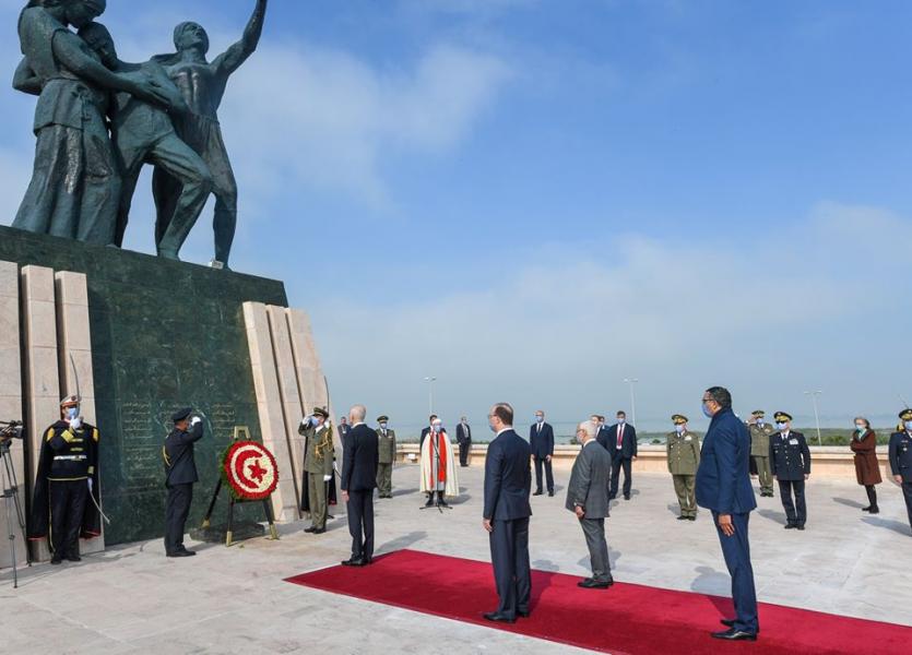 Le chef de l'Etat préside la cérémonie de commémoration des évènements du 9 avril 